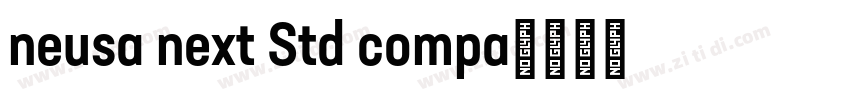 neusa next Std compa字体转换